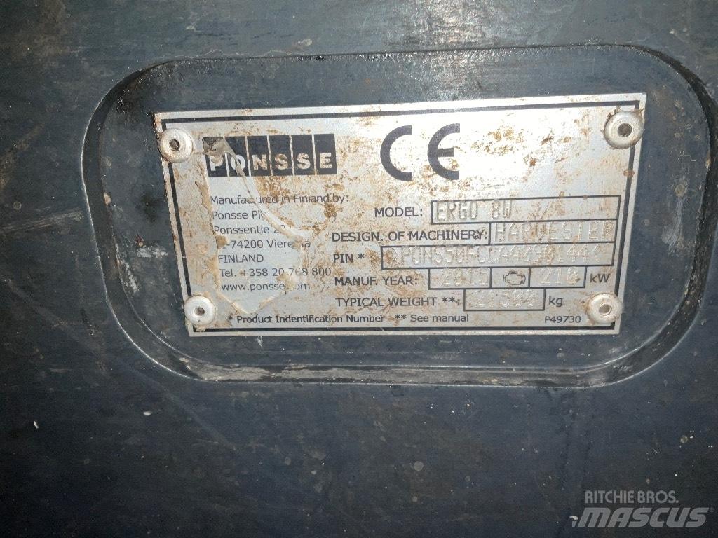 Ponsse ERGO 8W Harvester