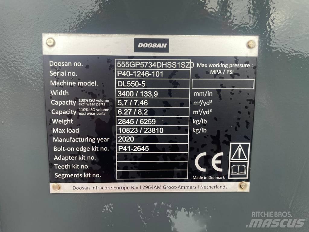Doosan DL550 Schaufeln
