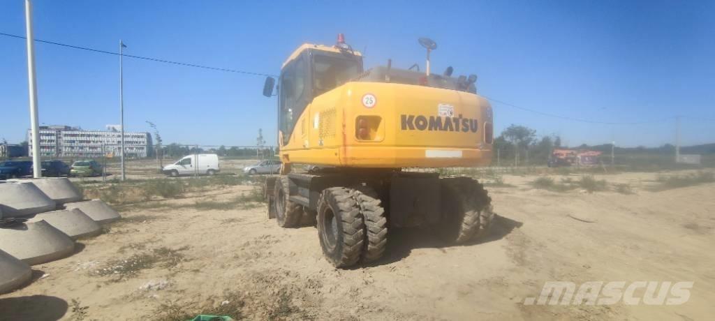 Komatsu PW 140-7 Mobilbagger