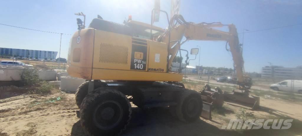 Komatsu PW 140-7 Mobilbagger