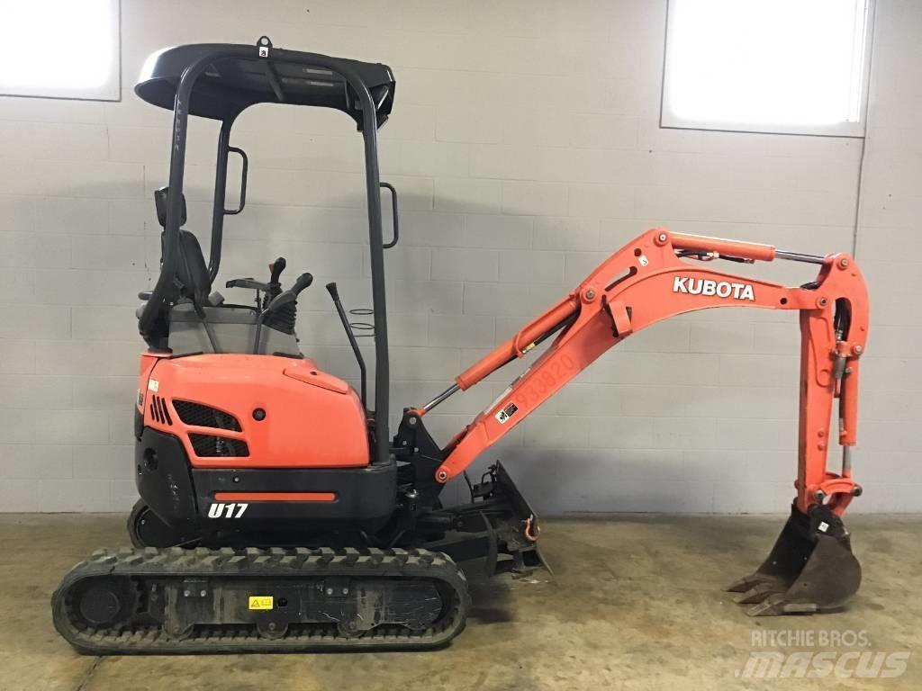 Kubota U 17 Minibagger < 7t