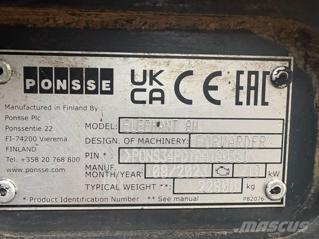 Ponsse Elephant Forwarder