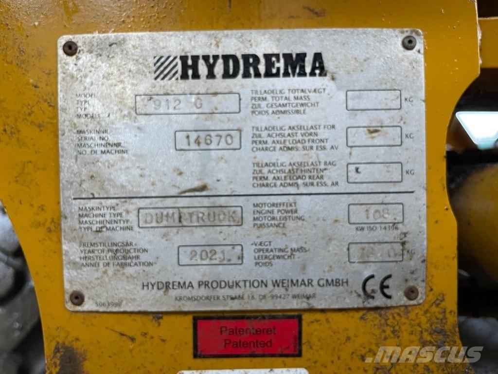 Hydrema 912 G Dumper - Knickgelenk
