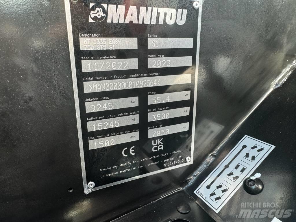 Manitou MT 1335 Teleskoplader