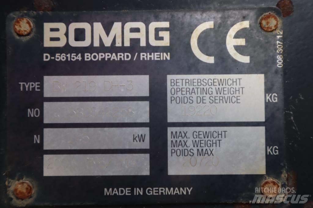 Bomag BW 219 DH-3 Walzenzüge