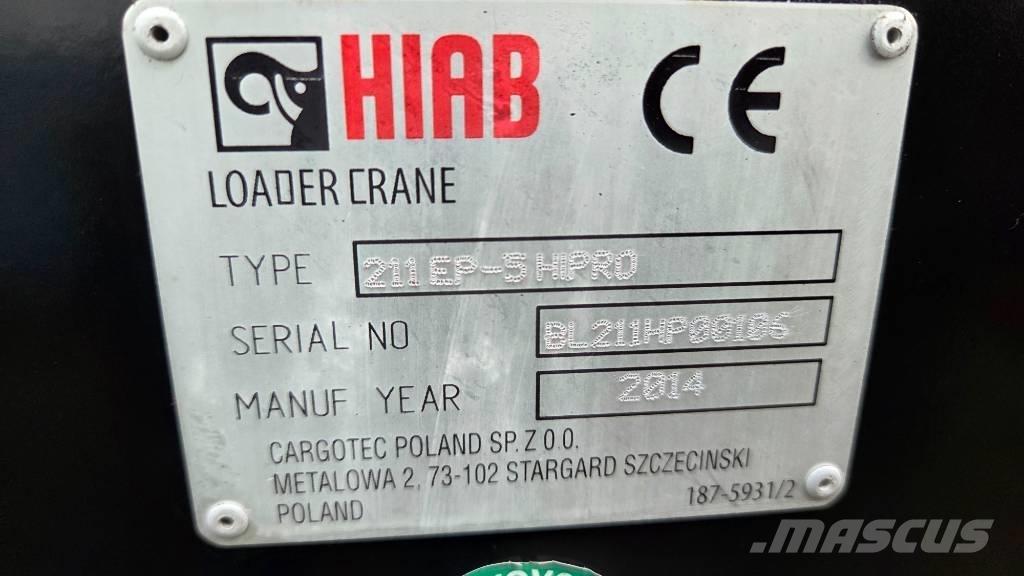 Hiab 211 EP-5 Hipro Ladekrane