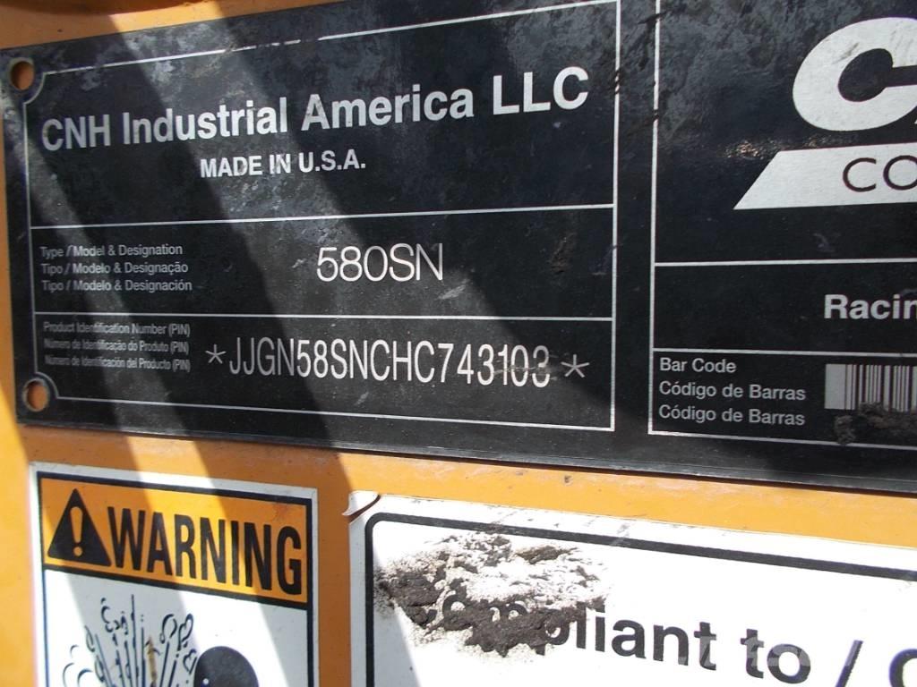 CASE 580 SN Baggerlader
