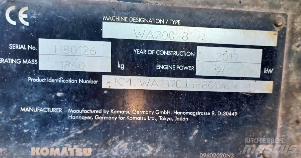 Komatsu WA 200-8 Radlader