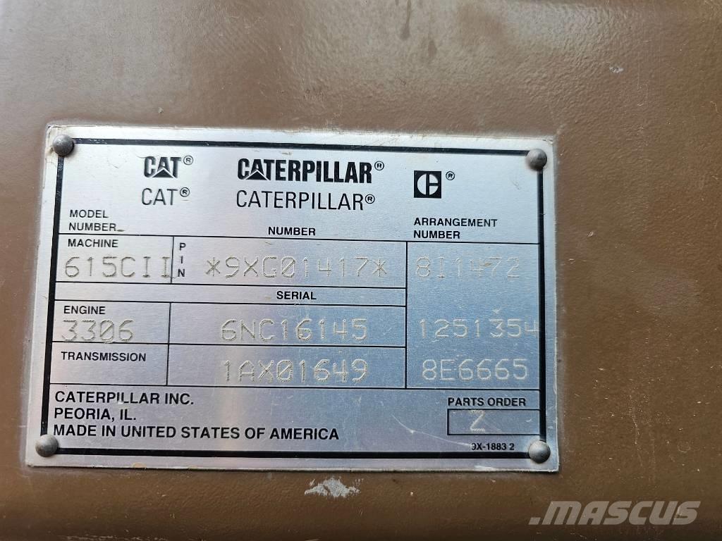 CAT 615 C II Schaber