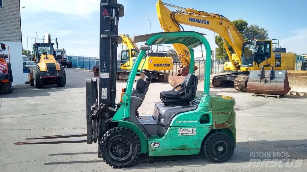 Mitsubishi FD 25 N Diesel heftrucks