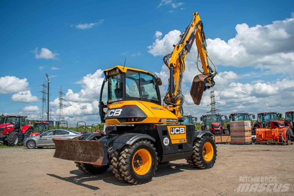 JCB Hydradig 110 W Mobilbagger