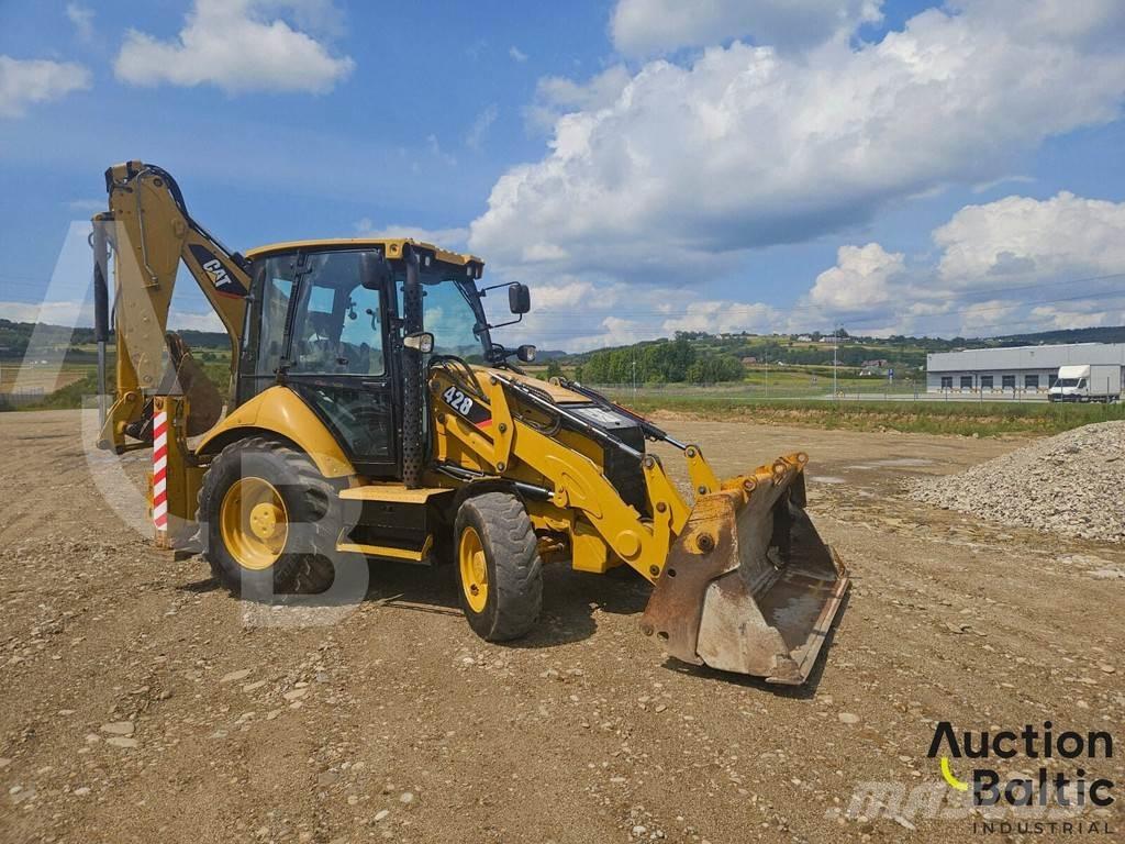 CAT 428 F Baggerlader
