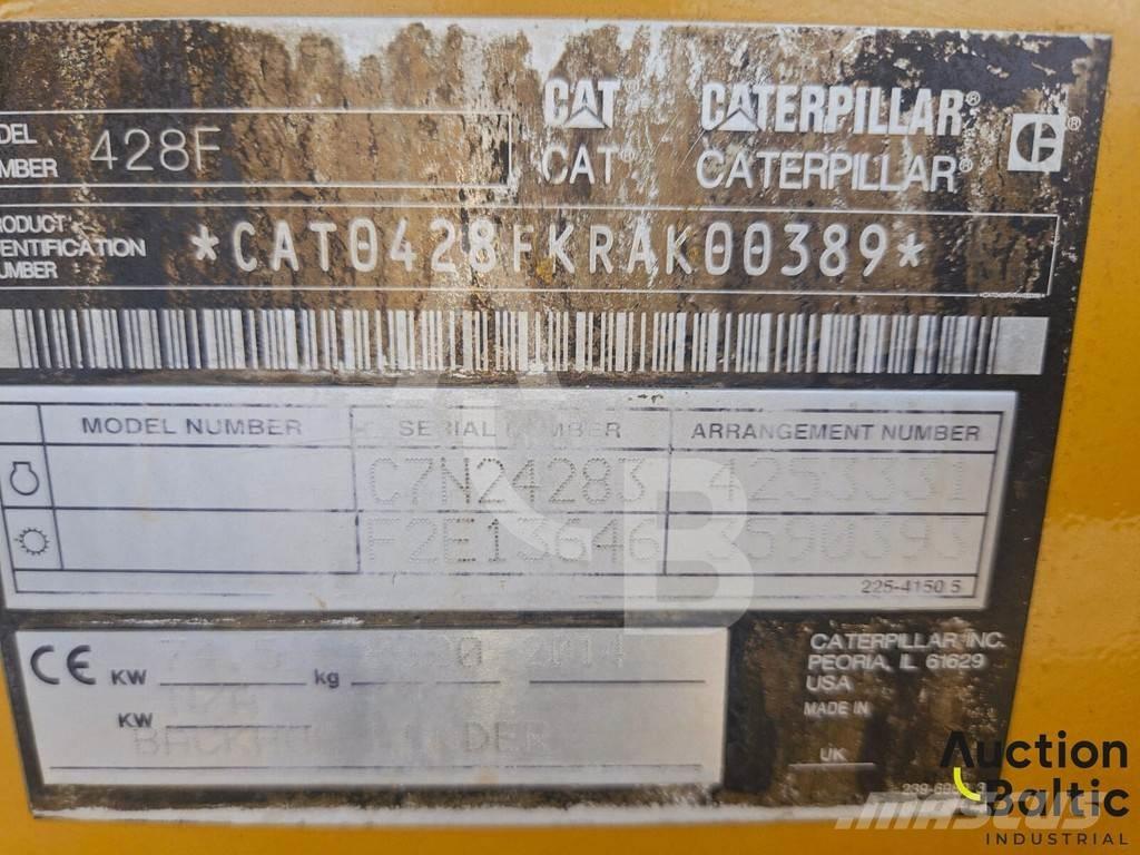 CAT 428 F Baggerlader