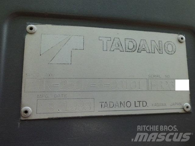 Tadano TR250M-6 Ruwterrein kranen