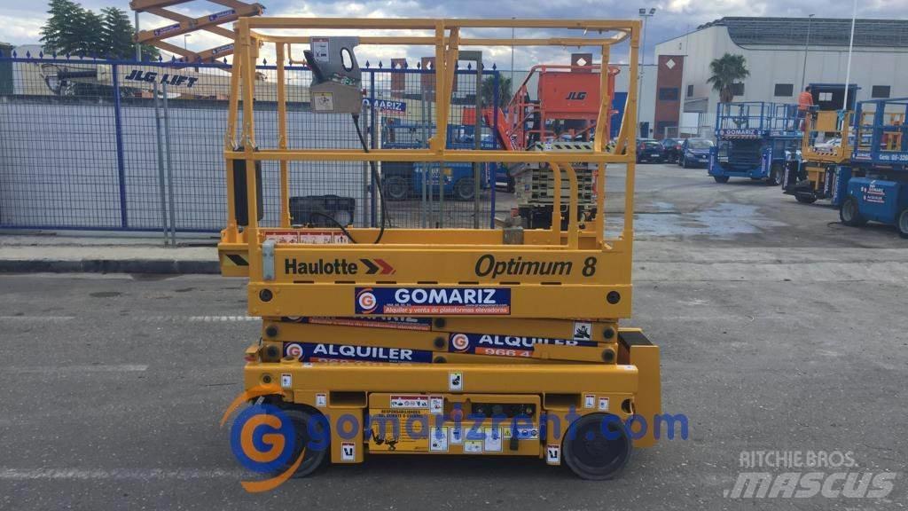 Haulotte Optimum  8 Scheren-Arbeitsbühnen