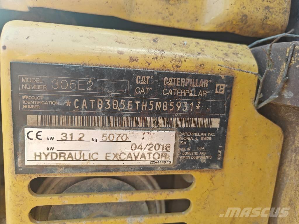 CAT 305E2 Minibagger < 7t