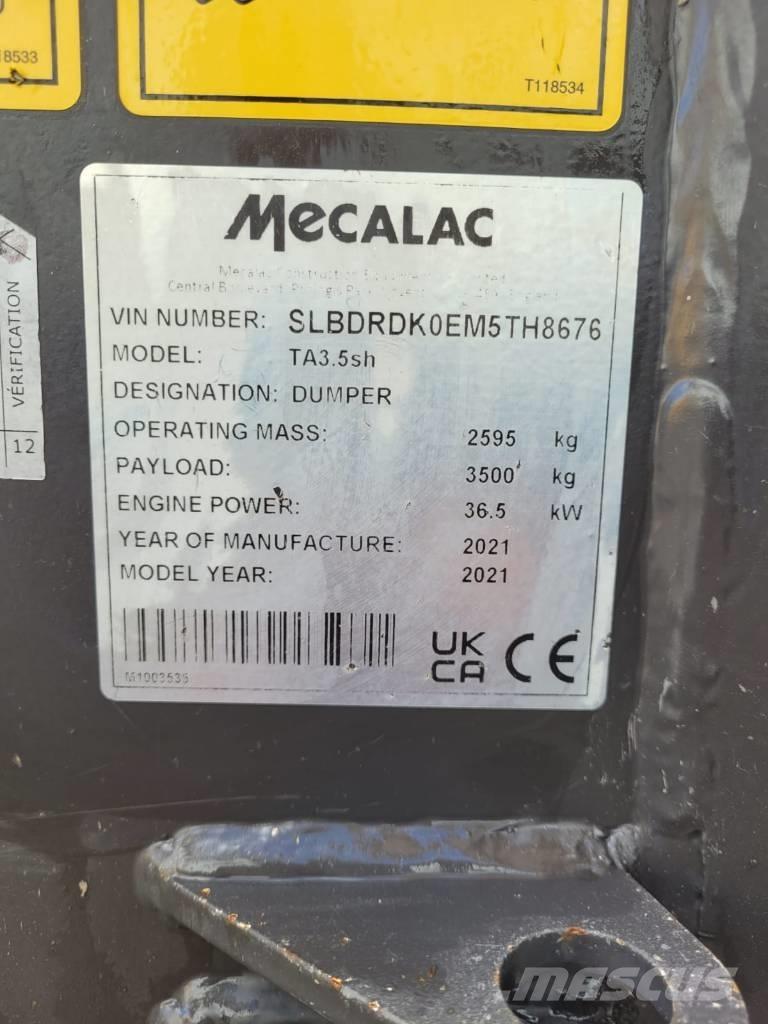 Mecalac TA 3.5 Minidumper