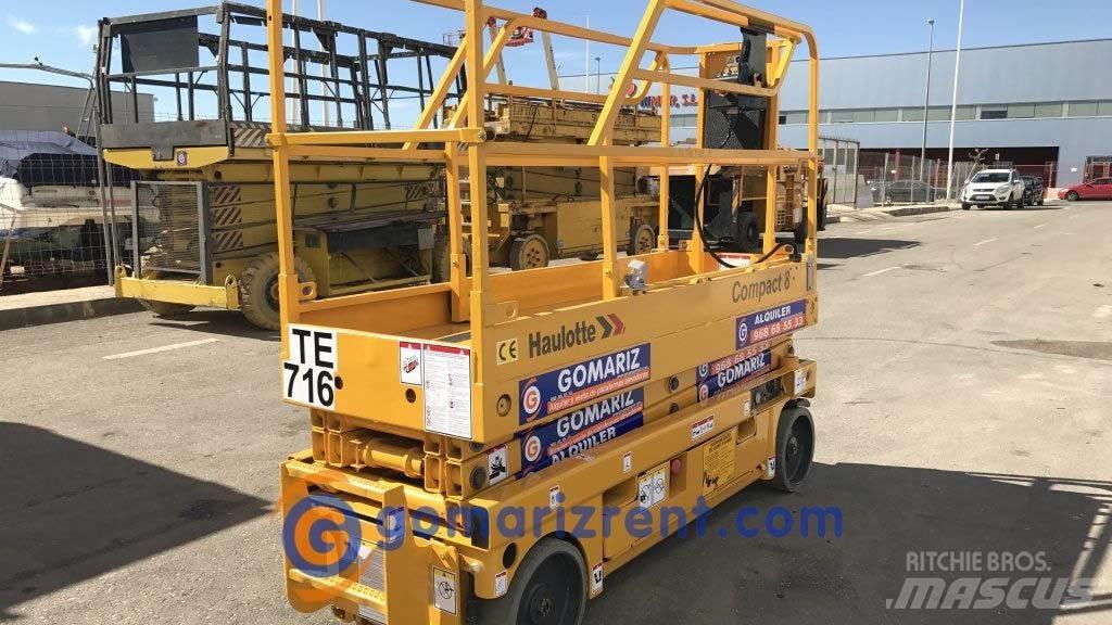 Haulotte Compact 8 Scheren-Arbeitsbühnen