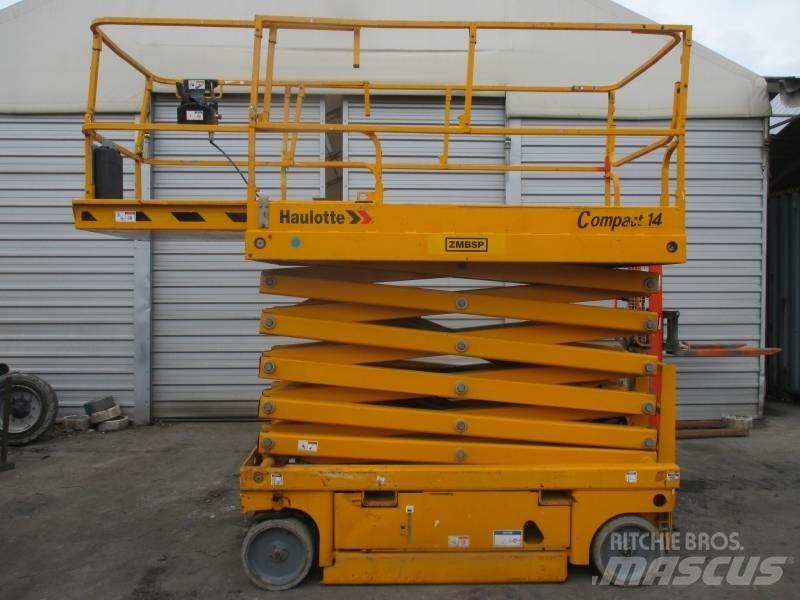 Haulotte Compact 14 Scheren-Arbeitsbühnen