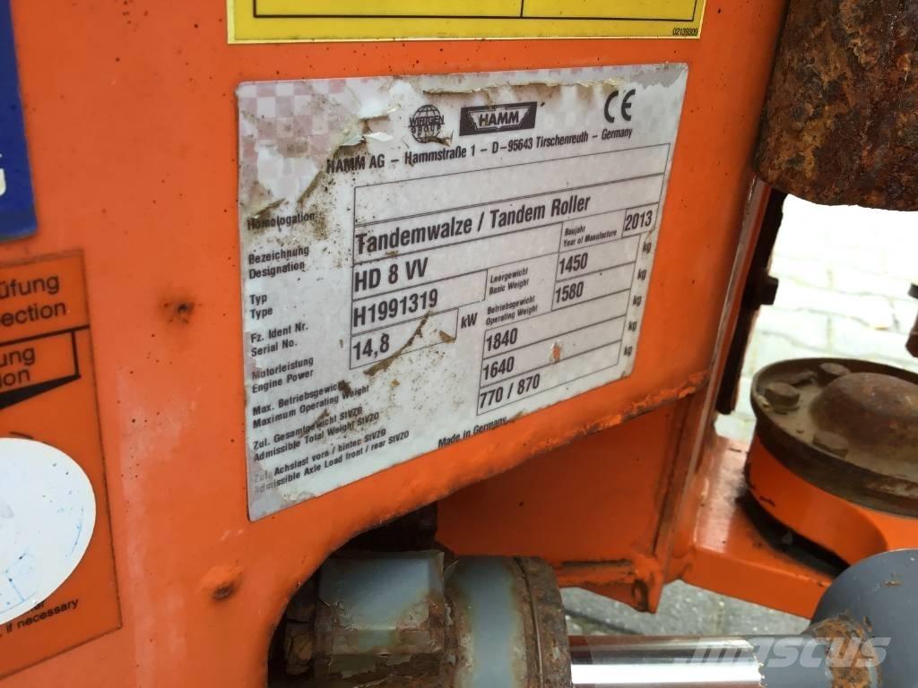 Hamm HD 8 VV Tandemwalzen