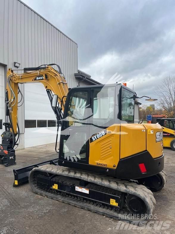 Sany SY80U Raupenbagger