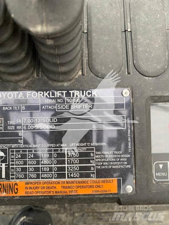 Toyota 8FGU25 Diesel heftrucks