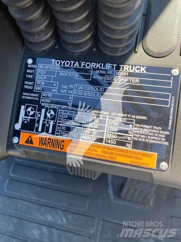 Toyota 8FGU25 Diesel heftrucks