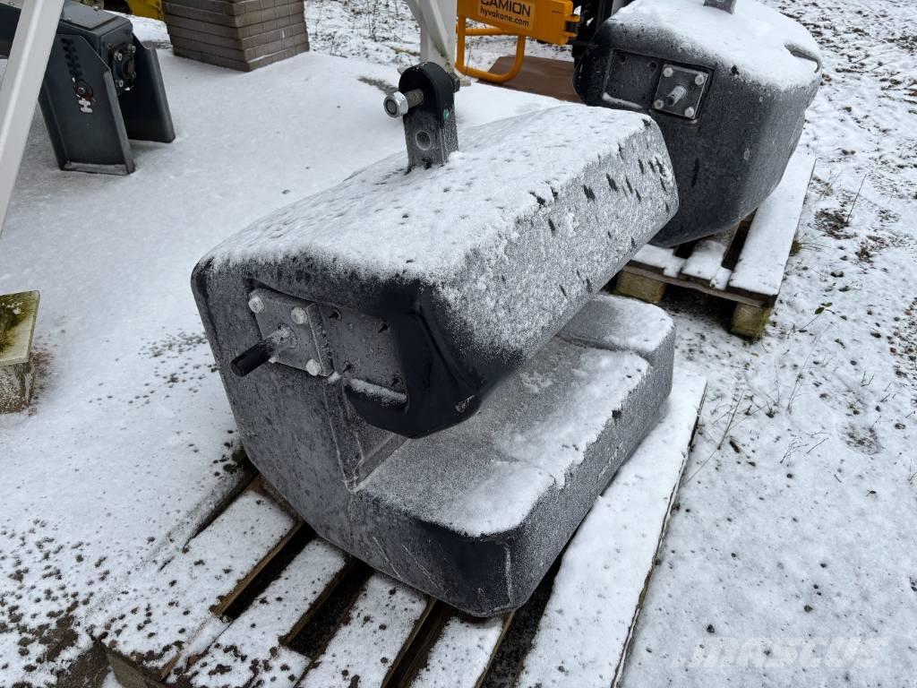 Lisäpaino 1000kg Frontgewichte