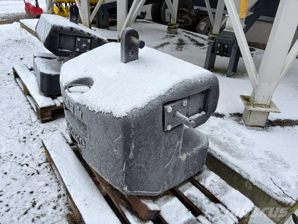 Lisäpaino 1000kg Frontgewichte