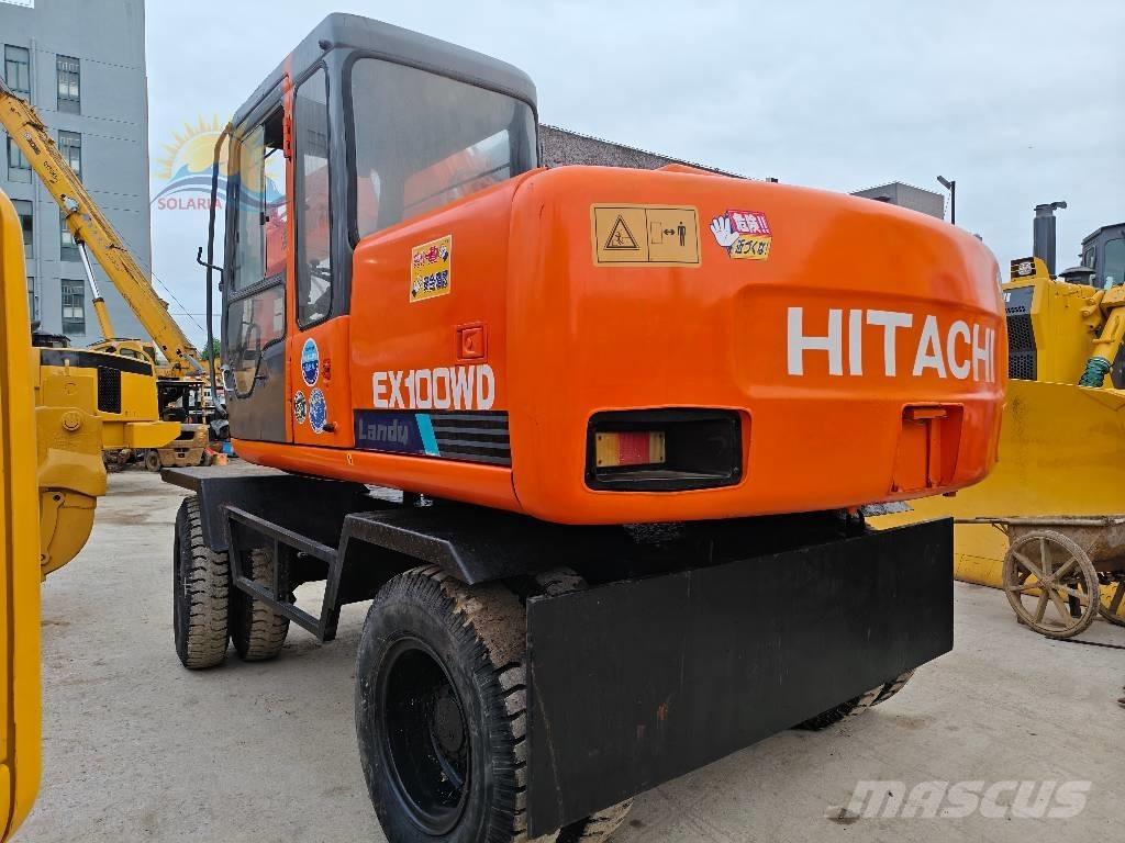 Hitachi EX 100 W D Mobilbagger