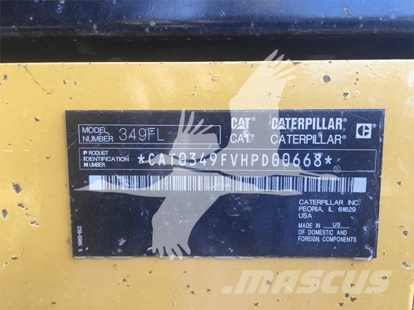 CAT 349FL Raupenbagger