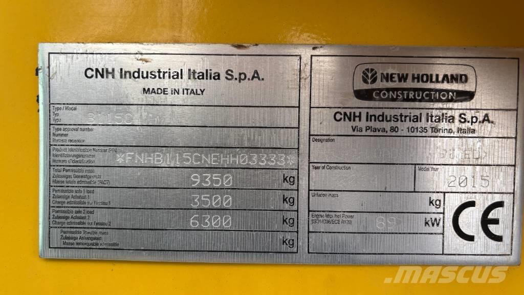 New Holland B 115 C Baggerlader