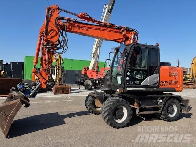 Hitachi ZX 140 W-5 Mobilbagger
