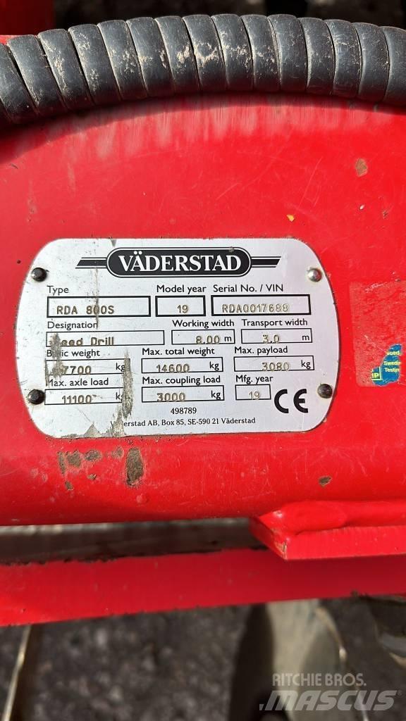 Väderstad RapidA800S Drillmaschinen