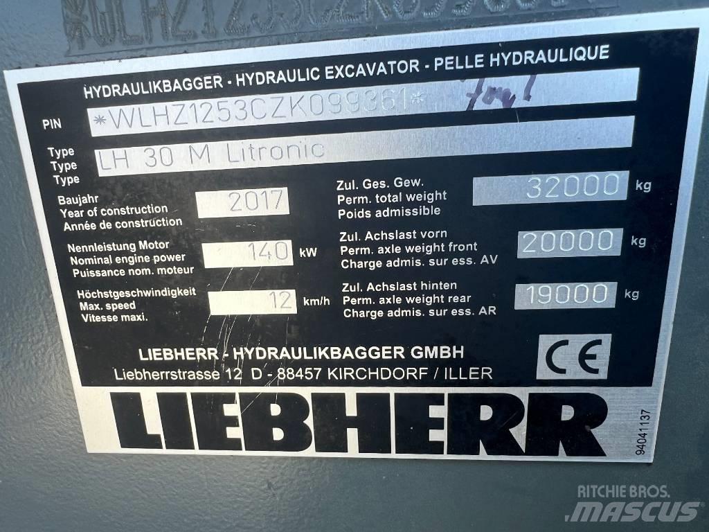 Liebherr LH30M Materialumschlag