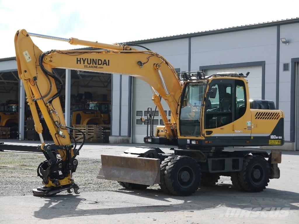Hyundai R 180 W-9A Mobilbagger