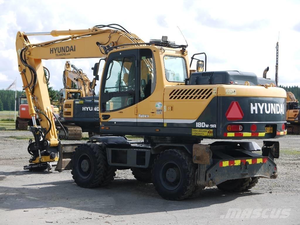 Hyundai R 180 W-9A Mobilbagger