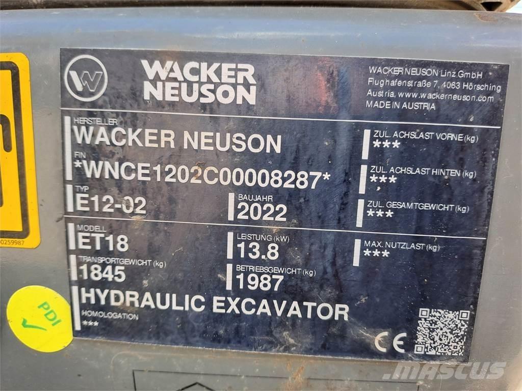 Wacker Neuson ET18 Raupenbagger