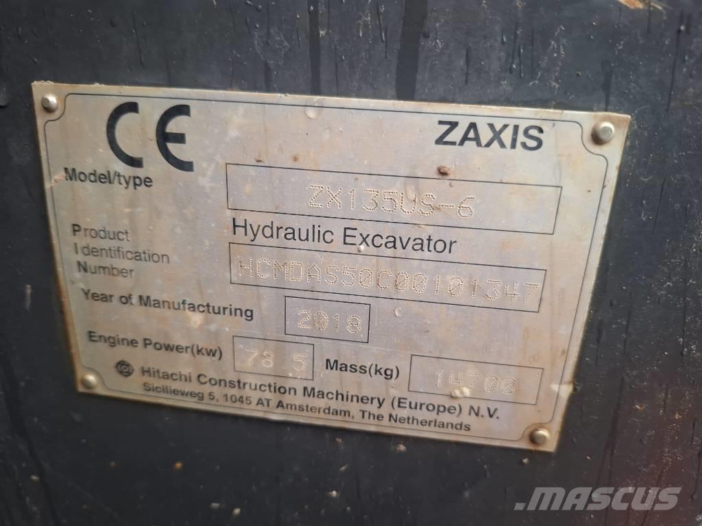 Hitachi ZX 135 US-6 Raupenbagger