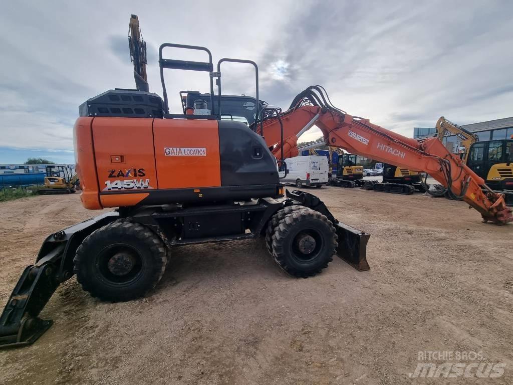 Hitachi ZX145W Mobilbagger
