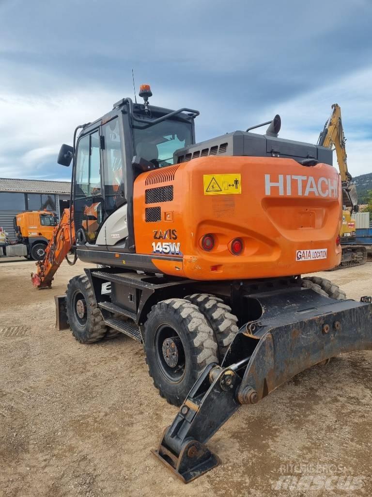 Hitachi ZX145W Mobilbagger
