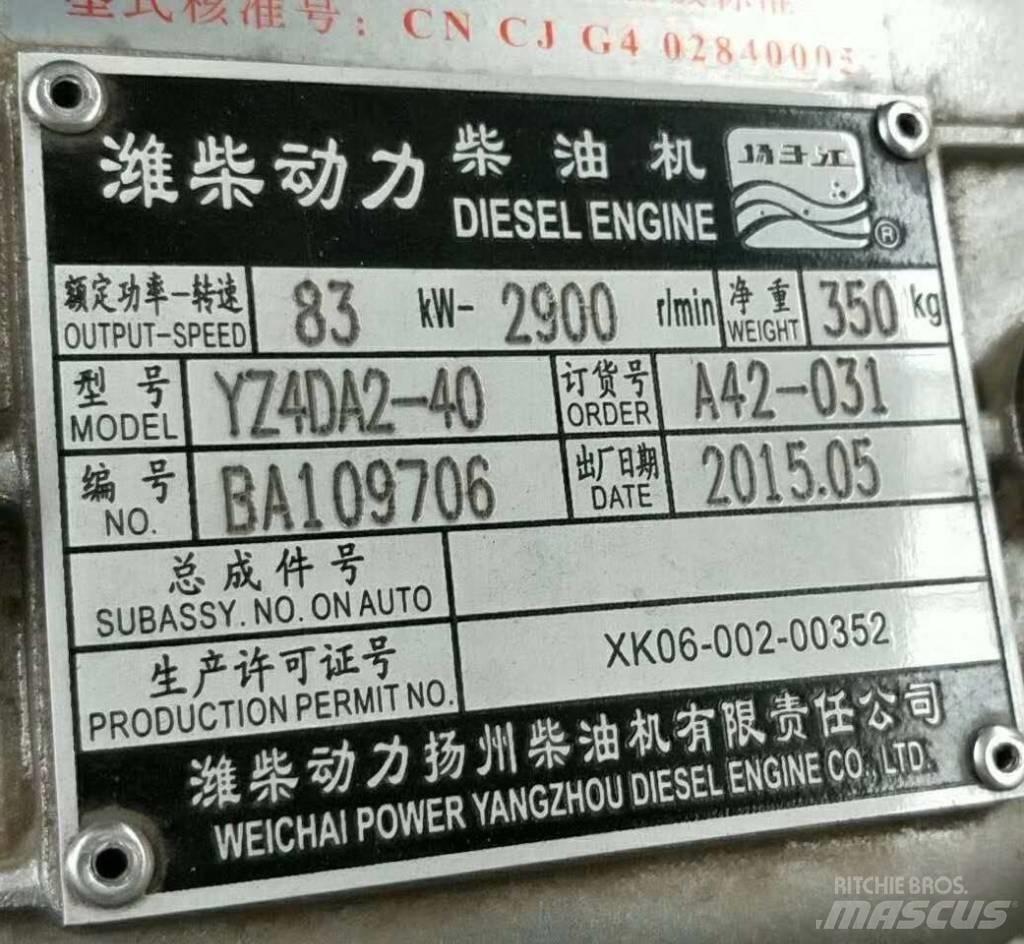 Weichai YZ4DA2-40 Motoren