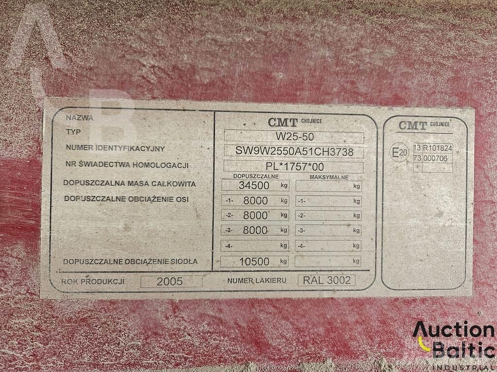 CMT W25-50 Curtainsiderauflieger