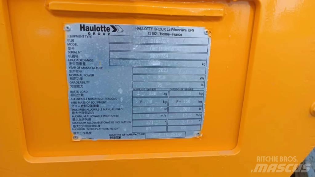 Haulotte OPTIMUM 8 Scheren-Arbeitsbühnen