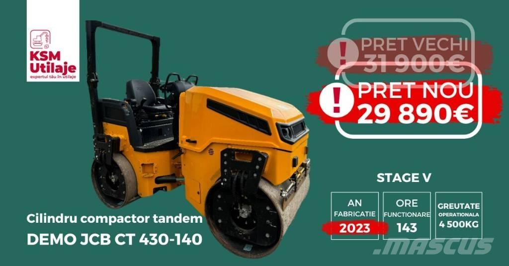 JCB CT430-140 Tandemwalzen