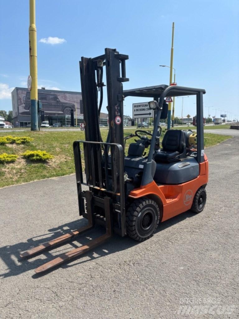 Toyota FG 15 N LPG heftrucks