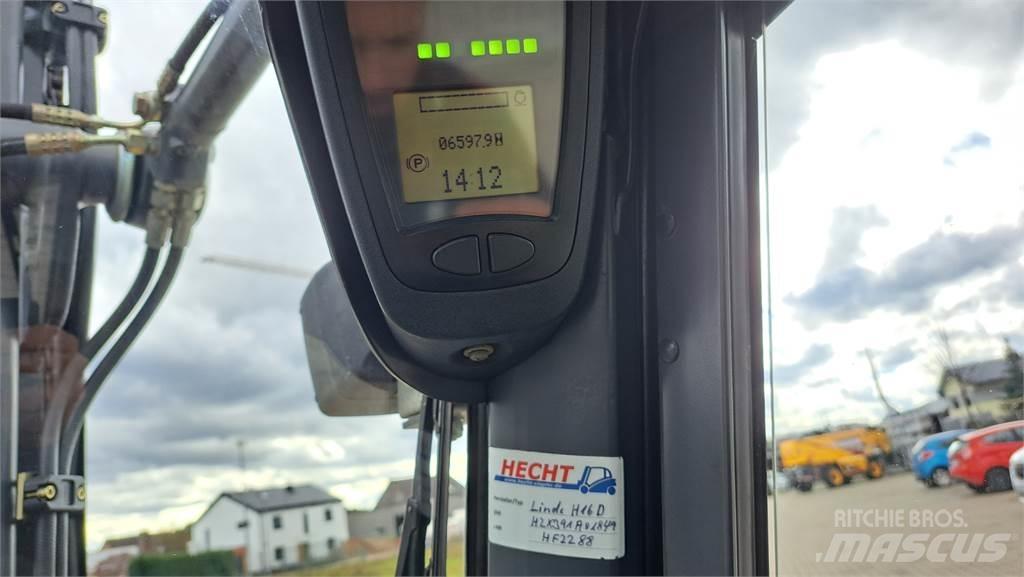 Linde H16D Diesel heftrucks