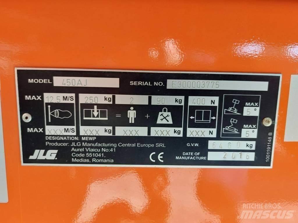 JLG 450 AJ Gelenkteleskoparbeitsbühnen