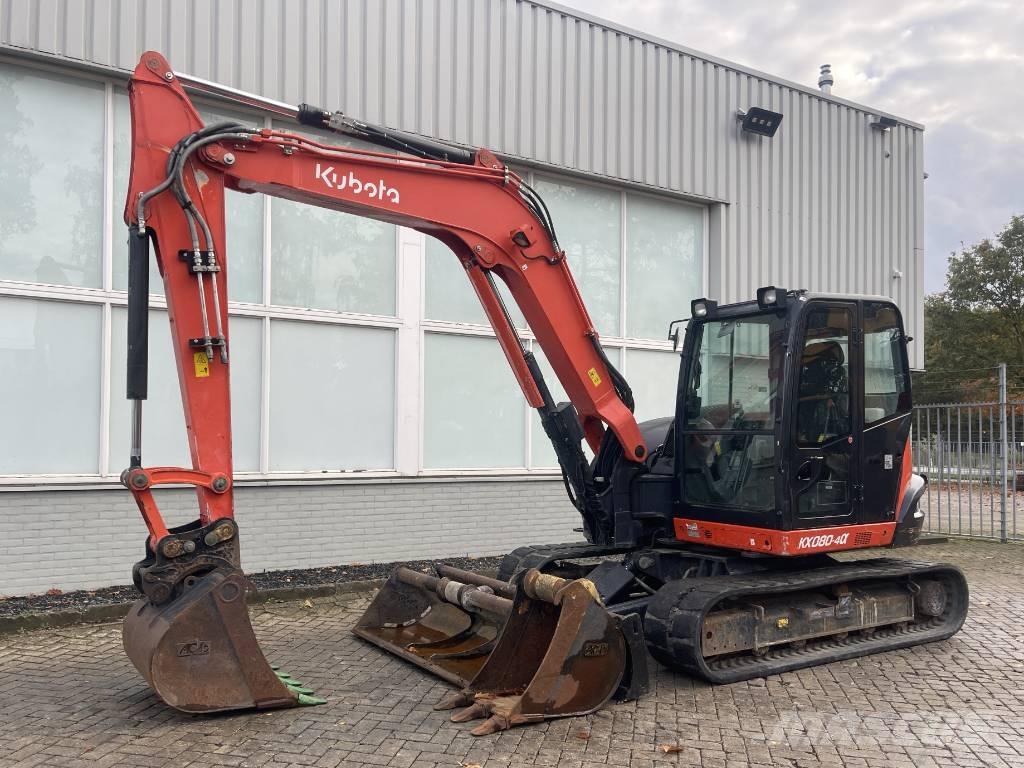 Kubota KX 080-4 CX Midibagger  7t - 12t