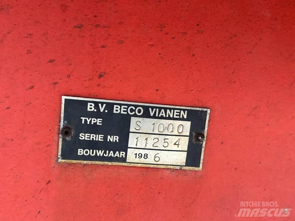 Beco S 1000 Arbeitsfahrzeuge